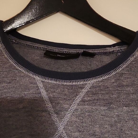 Marc Anthony Blue Gray Pullover shirt Winter Fall Autumn Comfy Lounge XL - Picture 4 of 6